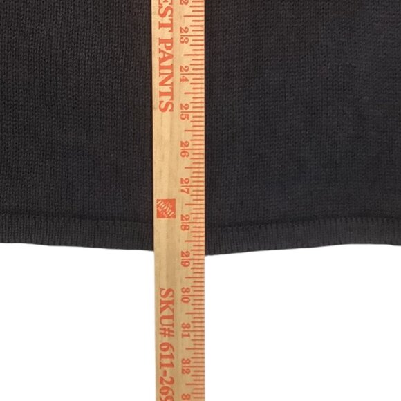 Vintage Work In Progress By Gladys Bagley Beaded Black Knit - Sweater Size 2X‎ - Picture 4 of 7